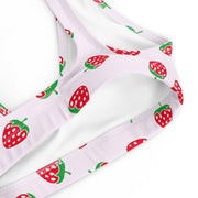 Strawberry Swimsuit Bikini Top - Sport/String - Aphantastic Designs