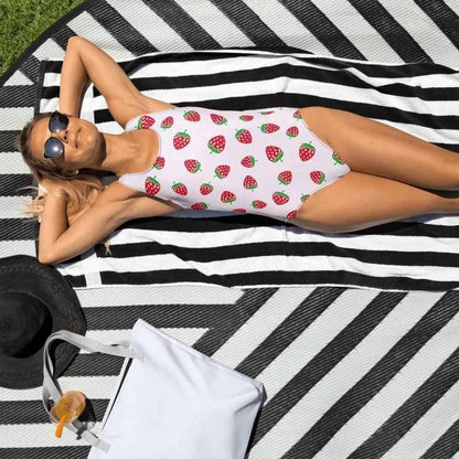 Strawberry One Piece Swimsuit