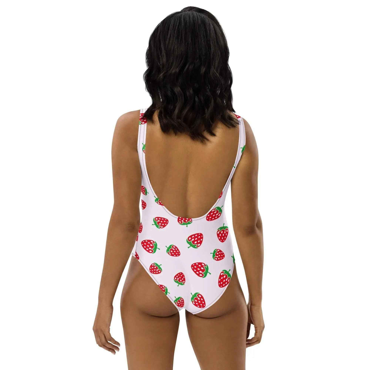 Strawberry One Piece Swimsuit