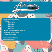 Super Autistic Autism Life Gaming Mouse Pad Deskmat | 4 SIZES