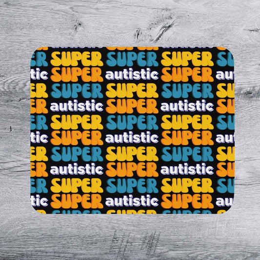 Super Autistic Autism Life Gaming Mouse Pad Deskmat | 4 SIZES