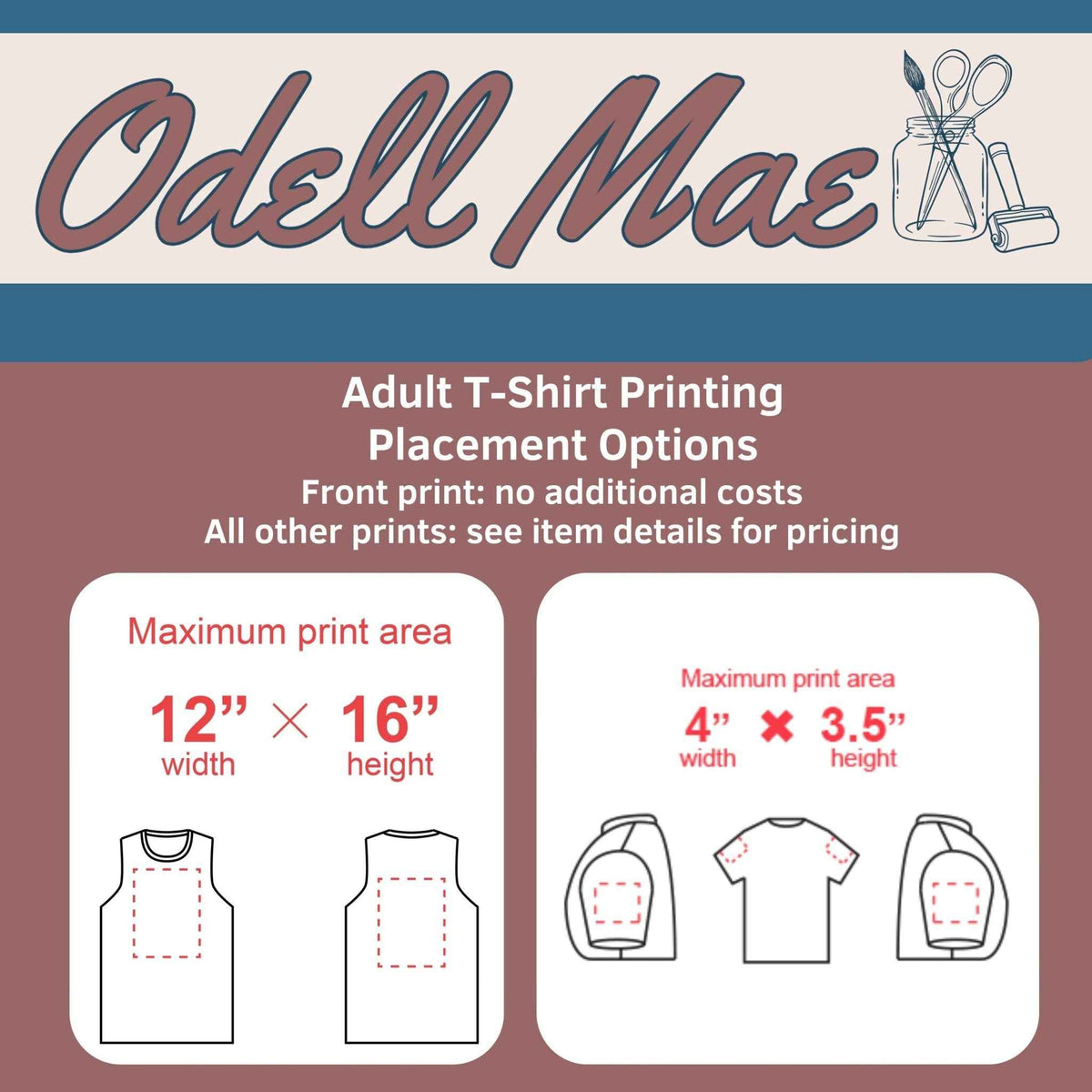 T-Shirt Design Restoration Service - Adult Sizes