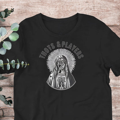 Thots & Players Virgin Mary T-Shirt - Aphantastic Designs