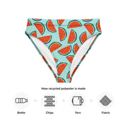 Watermelon Bikini Bottoms | High Waisted/String
