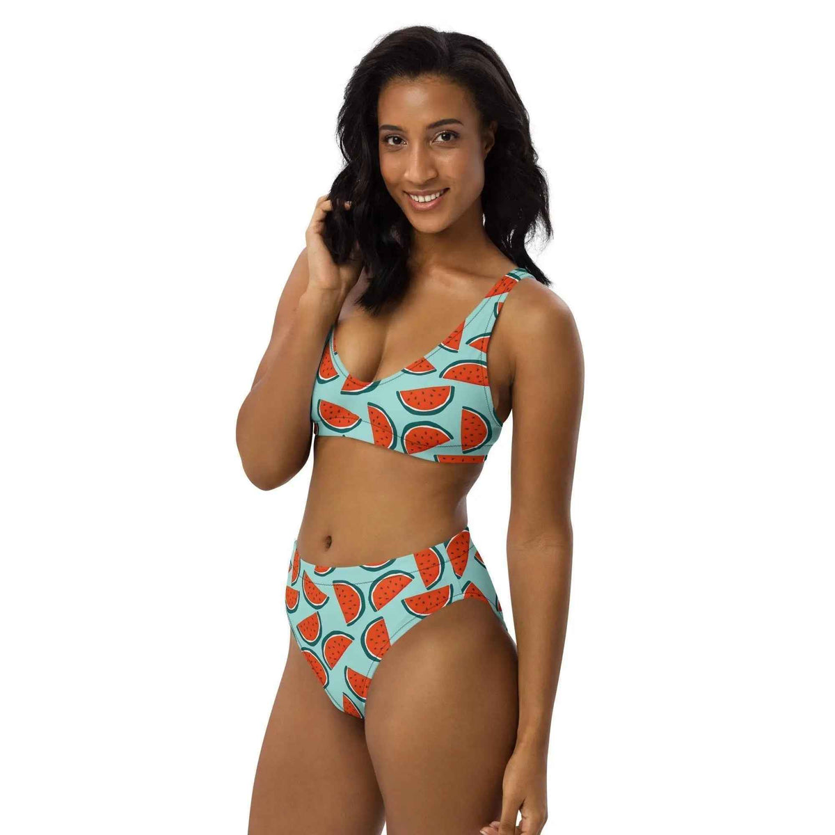 Watermelon Swimsuit High Waisted or String Bikini Set