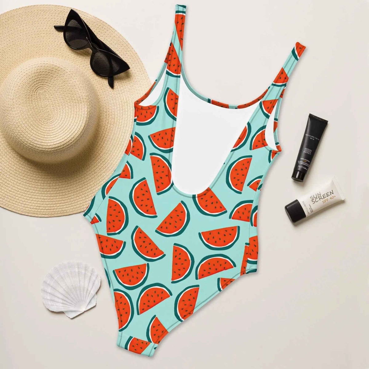 Watermelon One Piece Swimsuit