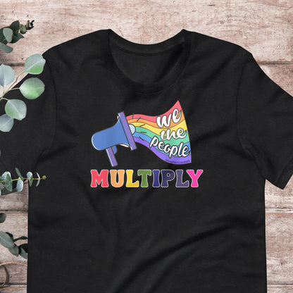 We The People Multiply LGBTQ+ Pride T-Shirt | Baby Toddler Adult - Aphantastic Designs