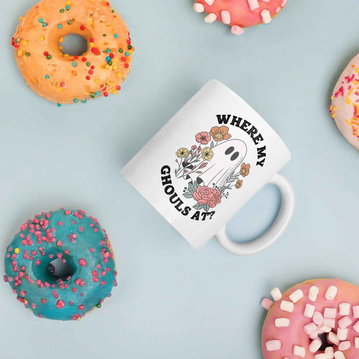 Where My Ghouls At Ghost Mug