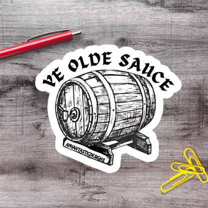 Ye Olde Sauce Vinyl Sticker