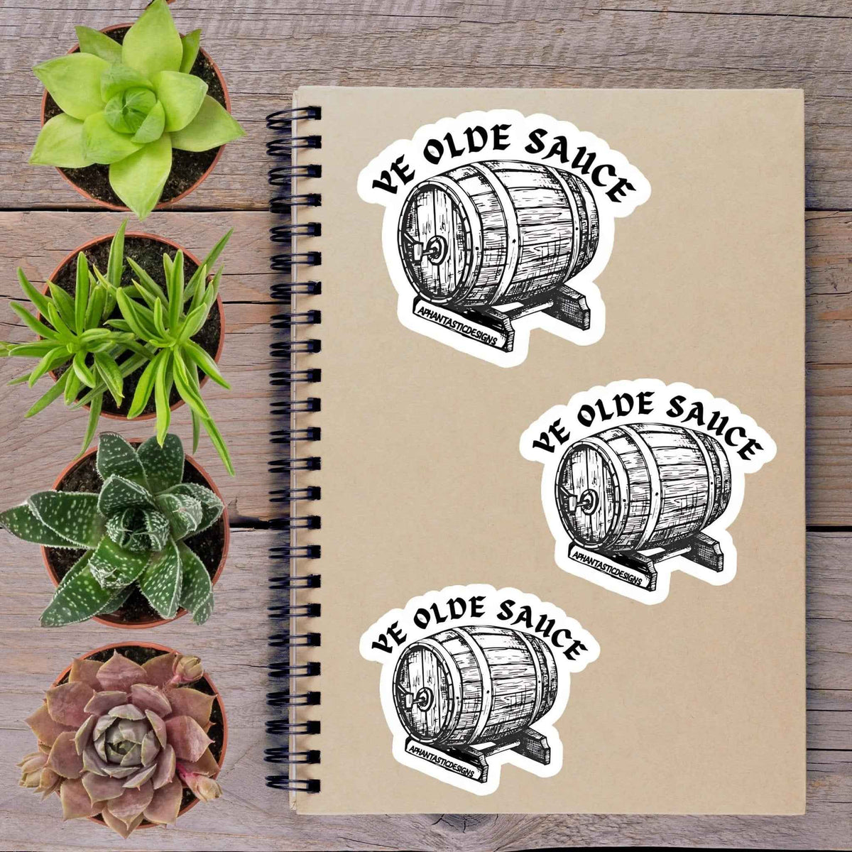 Ye Olde Sauce Vinyl Sticker