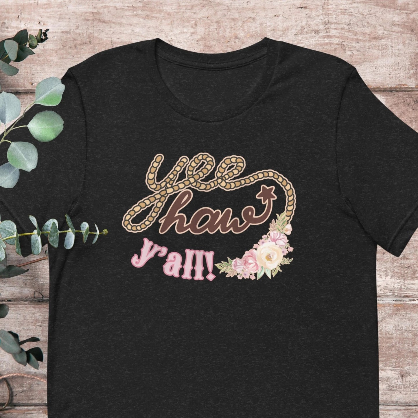 Yee Haw Yall Country Western T-Shirt | Baby Toddler Adult - Aphantastic Designs